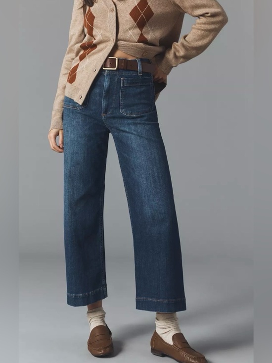 Maeve Denim - Maeve | Colette Crop Wide-Leg Jeans | Size 31 | Excellent condition!!